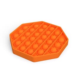 Fidget Pop It - Oktagon Orange