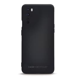 Case FortyFour No.1 Case OnePlus Nord Musta