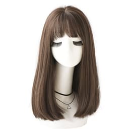 Peruukki / Hiuslisäke 45cm -  Ruskea