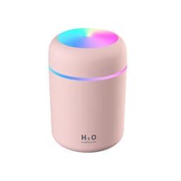 Minikostutin värikkäällä valolla 4 osaa Pinkki