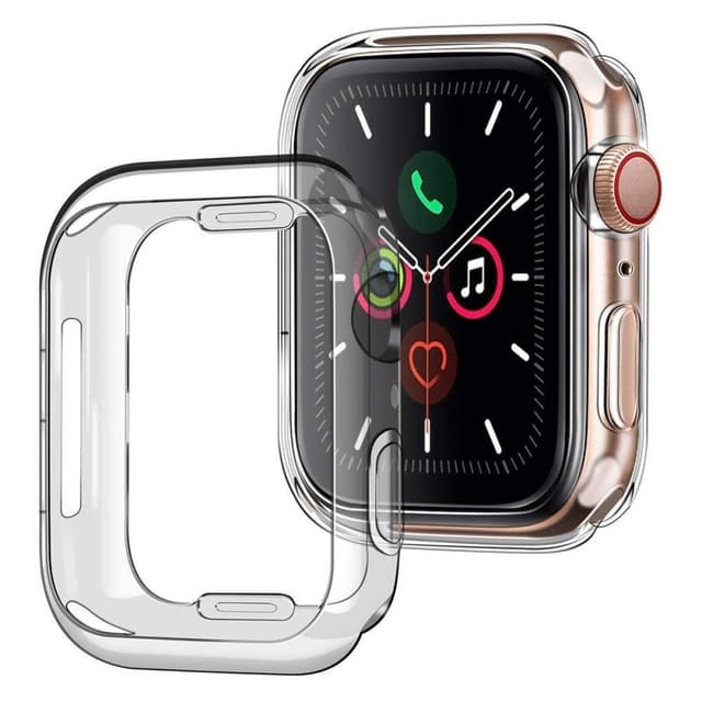Skyddande Transparant Skal TPU för Apple Watch Series 7 41mm