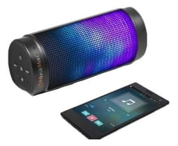 Technaxx MusicMan bluetooth LED light soundstation, 6 LEDs, black