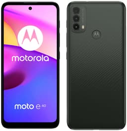 Motorola Moto E40 älypuhelin 4/64 (hiilenharmaa)