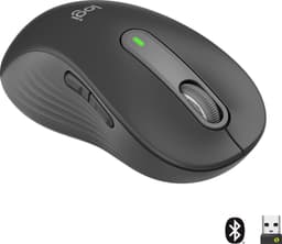 Logitech Signature M650 Left Large  trådlös mus (grafit)