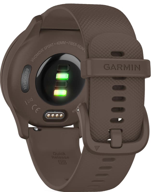 Smartwatch Ibrido Garmin Vivomove Sport &ndash; Nero, Nuovo In Scatola, GPS E Cardio