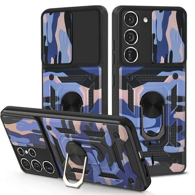 Camo deksel 3i1 Samsung Galaxy S22  - Blå