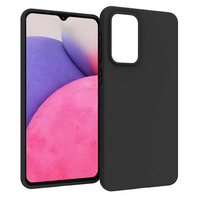 Silikone cover Samsung Galaxy A33 5G  - Sort