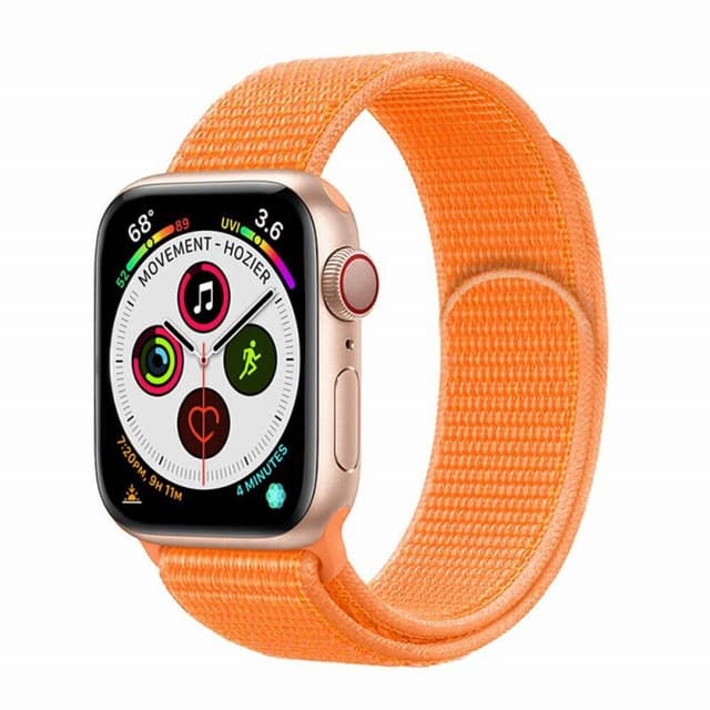 Nylonrannekoru Apple Watch 6 (40 mm) - Papaya