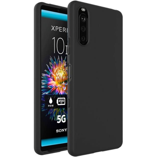 Silikone cover Sony Xperia 10 III - Sort