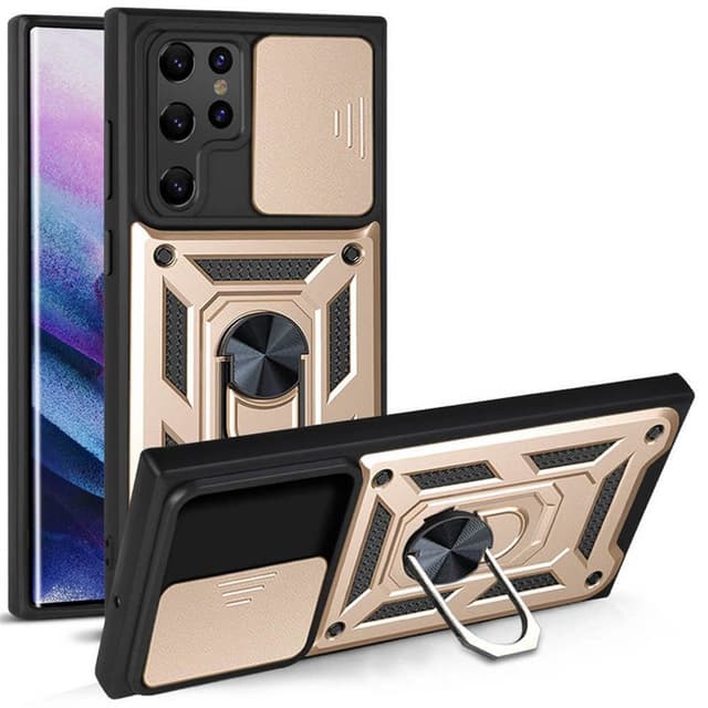 Jazz 3i1 skal Samsung Galaxy S22 Ultra  - Guld