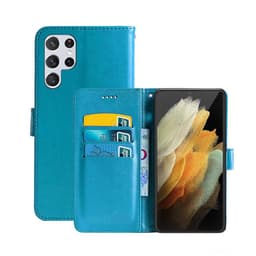 Lompakkokotelo 3-kortti Samsung Galaxy S22 Ultra  - Vaaleansininen