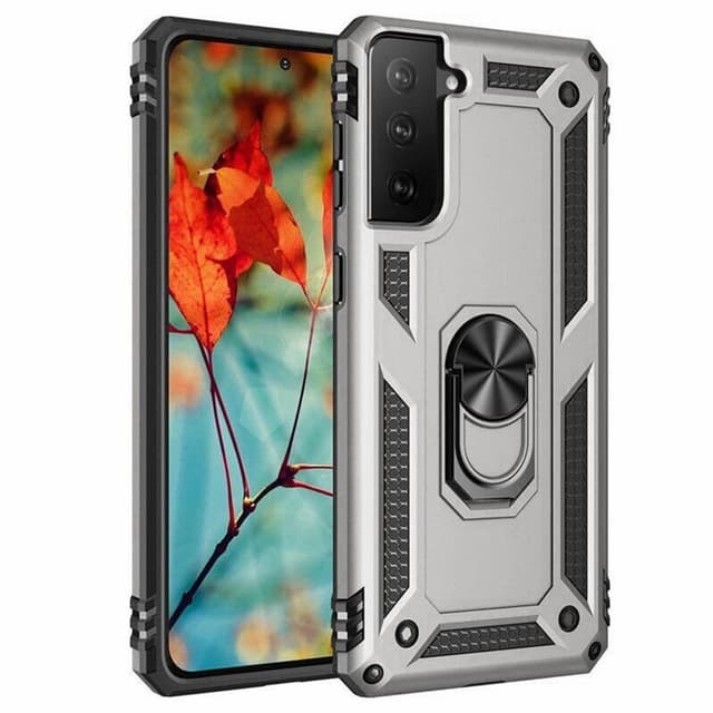 Sergeant Ring Case Samsung Galaxy S22  - Silver