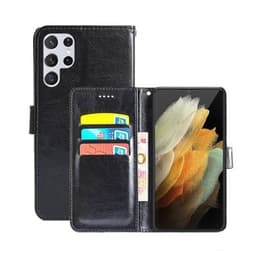 Lompakkokotelo 3-kortti Samsung Galaxy S22 Ultra  - musta