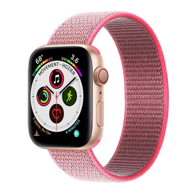 Nylonrannekoru Apple Watch 6 (40 mm) - Hot Pink