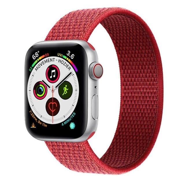 Apple Watch 6 (44 mm) nylonrannekoru - punainen