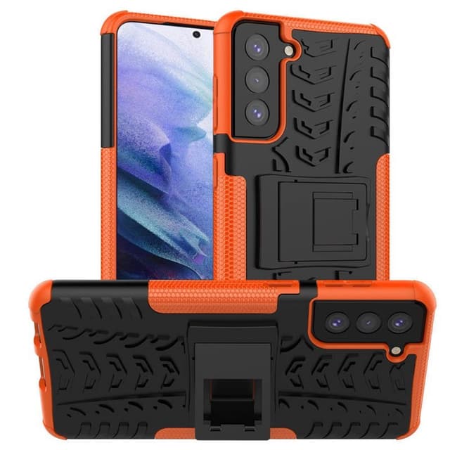 Stødbestandigt cover med stativ Samsung Galaxy S22 Plus  - appelsin