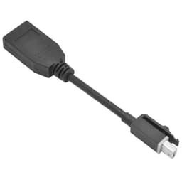 Adapterikaapeli Mini Displayport uros Displayport naaras 15cm