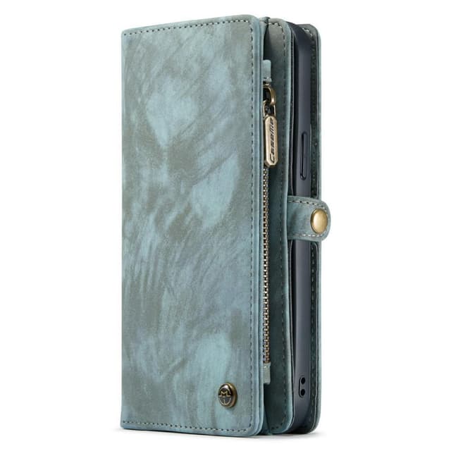 CASEME iPhone 13 Pro Max Retro plånboksfodral - Blå