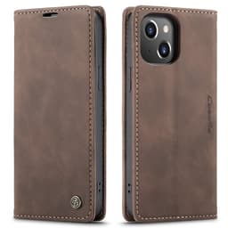 CASEME Plånboksfodral iPhone 13 Pro - Coffee