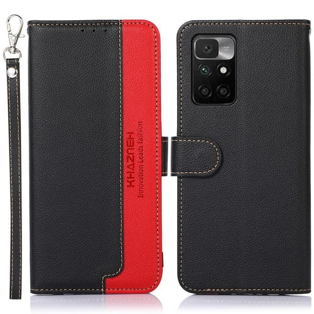 KHAZNEH Xiaomi Redmi 10 Plånboksfodral - Svart