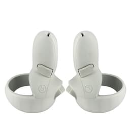 Til Oculus Quest 2 1 par VR Controller Grip Cover Etui - Hvid