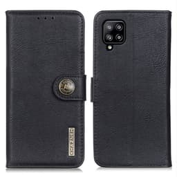 KHAZNEH Samsung Galaxy A22 4G Plånboksfodral - Svart