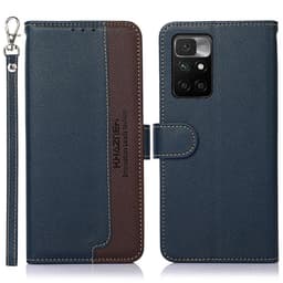 KHAZNEH Xiaomi Redmi 10 Plånboksfodral - Blå