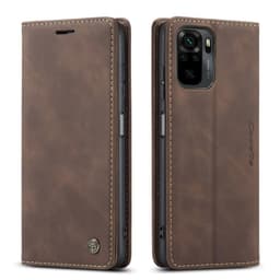 CASEME Plånboksfodral Xiaomi Redmi Note 10 4G / Note 10S - Coffee