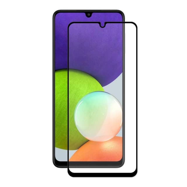 Samsung Galaxy A22 4G HAT PRINCE Hærdet glas med fuld dækning