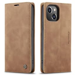 CASEME Lommebok-deksel iPhone 13 Pro - Brun