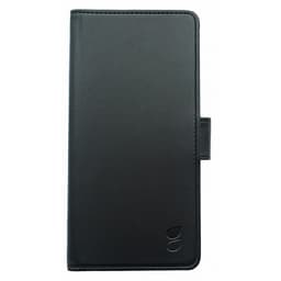 Gear Moto G6 Plus lommebokdeksel (sort)