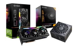 EVGA GeForce RTX 3080 FTW3 ULTRA GAMING + PSU EVGA GT 750W 80+ Gold BU