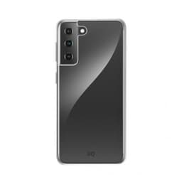 XQISIT Samsung Galaxy S21 FE Deksel Flex Case Transparent Klar