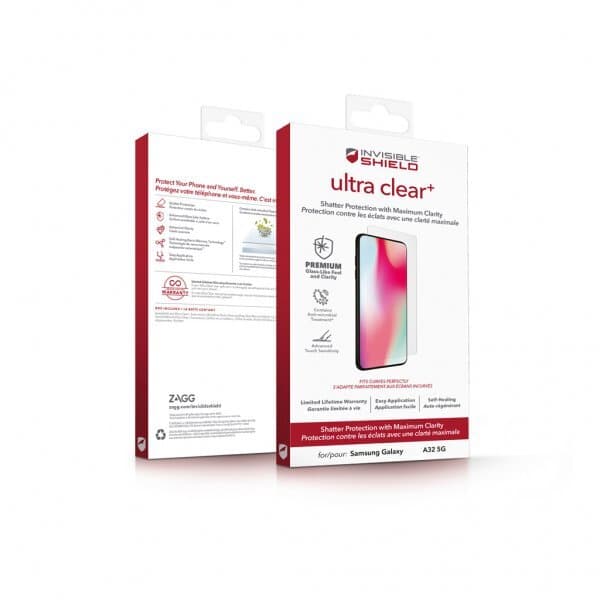 ZAGG InvisibleShield Samsung Galaxy A32 5G Skärmskydd Ultra Clear+