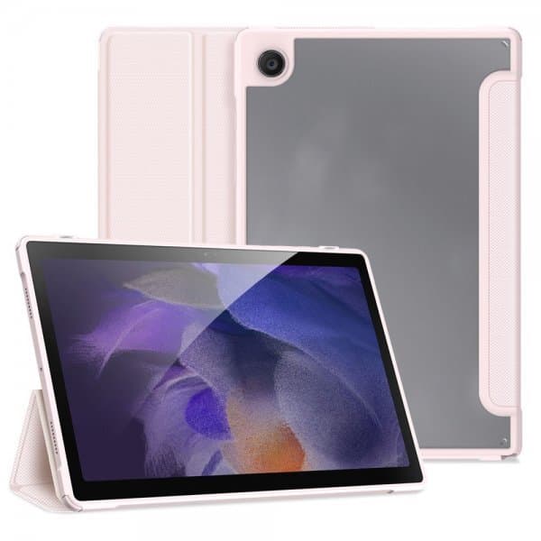 DUX DUCIS Samsung Galaxy Tab A8 10.5 X200 X205 Fodral TOBY Series Rosa