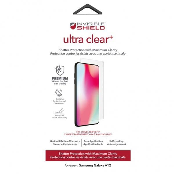 ZAGG InvisibleShield Samsung Galaxy A12 Skjermbeskytter Ultra Clear+