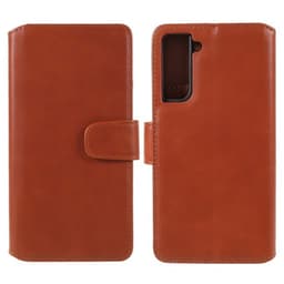 Nordic Covers Samsung Galaxy S22 Etui Essential Leather Maple Brown