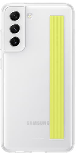 Samsung Galaxy S21 FE clear strap deksel (hvit)