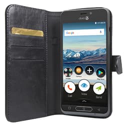 Doro 8035 etui med pung (sort)