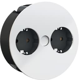 Epoq Twist strømuttak (matt white)