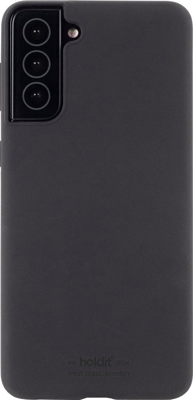Holdit silikonfodral för Samsung Galaxy S22 Plus (svart)
