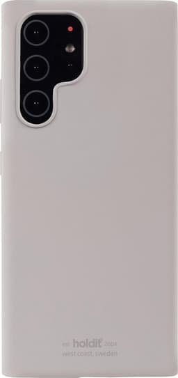 Holdit silikonfodral för Samsung Galaxy S22 Ultra (Taupe)