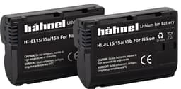 Hähnel Nikon HL-EL15HP akku digikameralle (2 kpl)