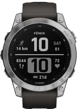 Garmin Fenix 7 smartwatch, 47mm (grafit)