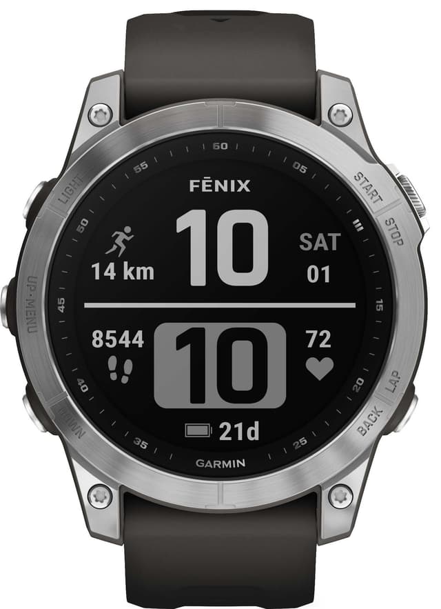 Garmin Fenix 7 smartwatch, 47mm (grafit)