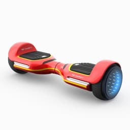 ClassyWalk® 2 LED Hoverboard - Rød/Gul