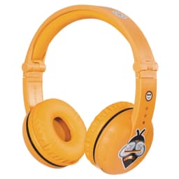 BuddyPhones PLAY BT on-ear hörlurar (gula)