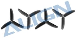 MP05033AT 5040 3-Blade Propeller - Black 4pcs
