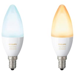 Philips Hue White ambiance pærer db. pk. 6W B39 E14