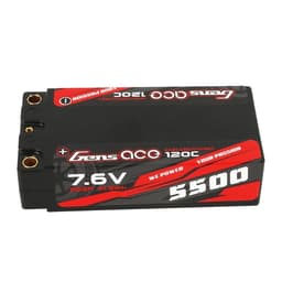 2s  5500mAh - 120C - Gens Ace HV Shorty